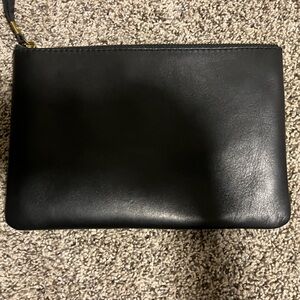 Madewell Black Leather Women's Clutch